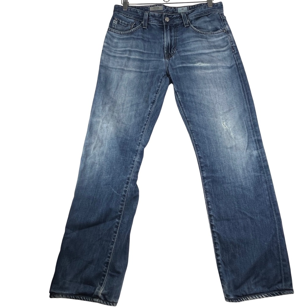 AG Adriano Goldschmied The Protégé Jeans Mens 31 Blue Straight Leg Medium‎ Wash